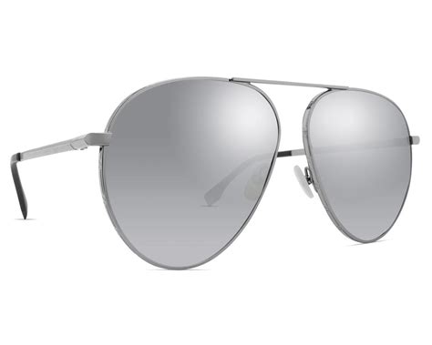 Fendi FF M0028/S 6LB/T4 Sunglasses in Silver